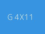 G 4X11 